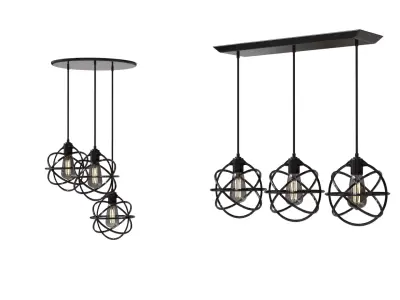 Industrial Modern Lighting 3D model