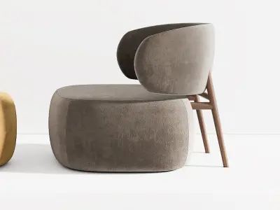 single chair Modern 3D model