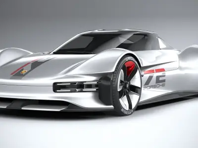 Porsche Vision GT Concept 2021 3D model