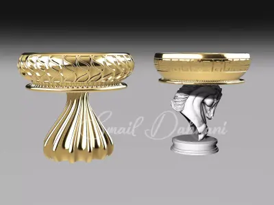 ARTISTIC TRAYS 3D model