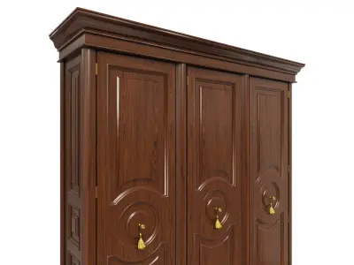 Classic cabinet 07 08 3D model