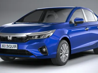 Acura City V CVT 2024 3D model