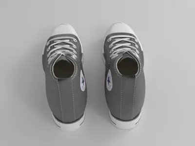 Converse All Star Shoes 3D model