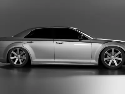 2012 Chrysler 300 SRT8 3D model