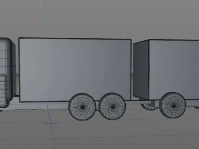 truck big Free 3D model