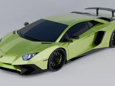 Italian Car 3D model