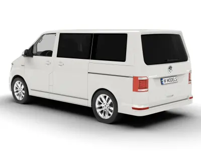 Volkswagen Transporter t6 2019 3D model