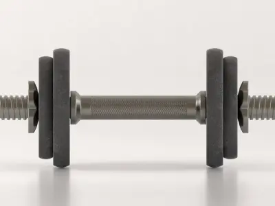 Metal Dumbell  3D model