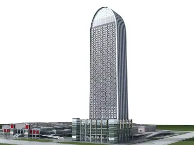 Building 58 3D model