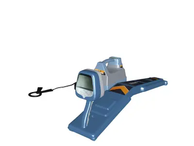 RouteTracer Receiver Rd8100 Low-poly 3D model