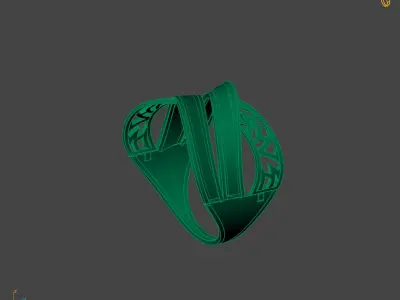 Women Plain Ring Ready STL 3DM Models Womens Rings 3D models 3D print model