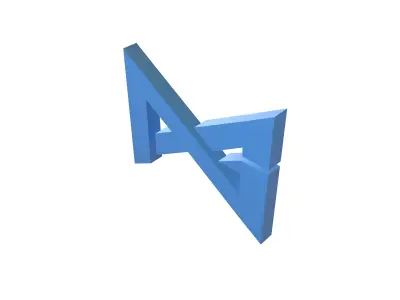 Paul George Logo v1 001 Free low-poly 3D model