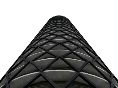  DFA Studio Residential Tower 01 3D model