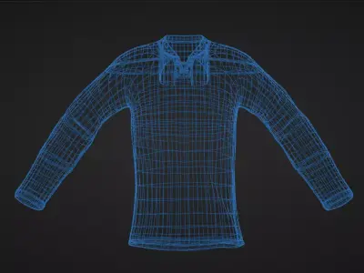 Sports Jersey 3D model