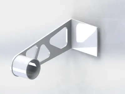 Paper Towel Holder - Ready for 3D Print  3D print model