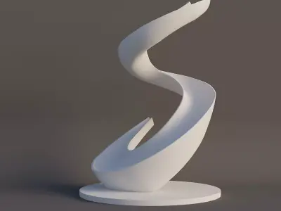 High Quality SketchUp 3D Model Landscape Sculpture Design 3D model