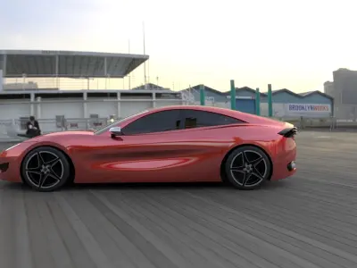 Restyling Ferrari Pinin 3D model