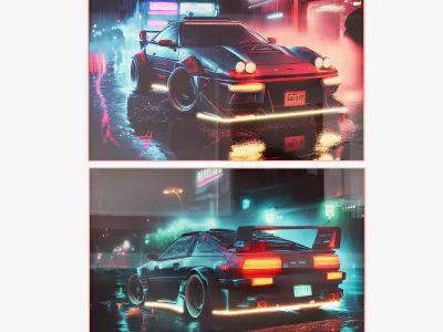 Posters 3D Model Collection