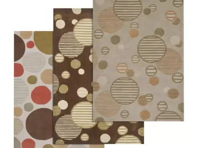Rug Set 2246 3D model