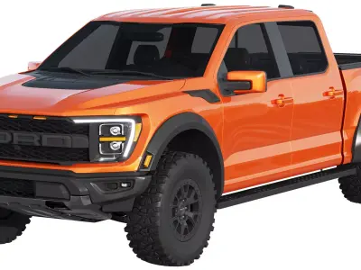F-150 Raptor 2021 3D model