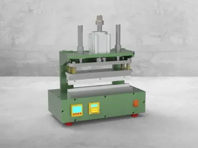 3D model of a hot press Free 3D model