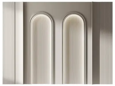 Decorative V31 Wall Panels 3D model