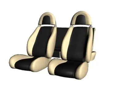 Car Seats AAA 3D model