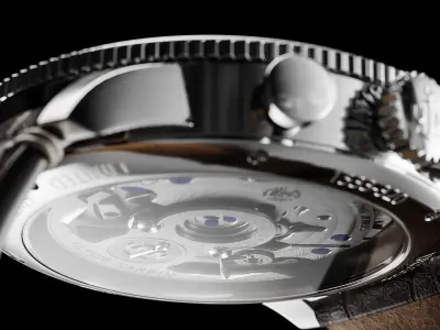 Watch Ulysse Nardin Torpilleur 3D model