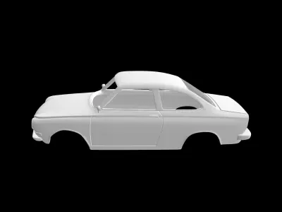 DAF 44 Coupe 3D print model