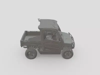 John Deere Utility Terrain Vehicle Buggy 3D print model