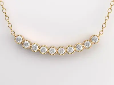 Diamond pendant 3D model for render 3Ds Max V-ray 3D model purchase