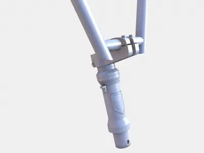 Bicycle Handlebar 3D model