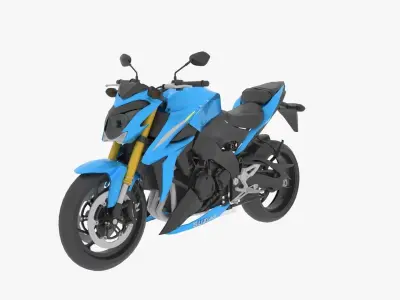 2018 Suzuki GSX-S1000 Free 3D model