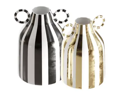 Kesoto Ceramic Vase 3D model