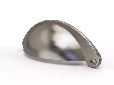 Silver Cup Handle Free 3D model
