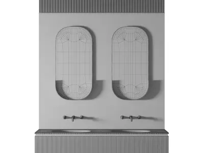 Luxury Bathroom 157 3D model