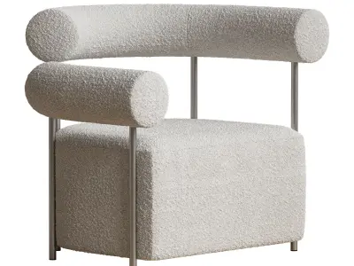 Solitude Lounge Chair 3D model