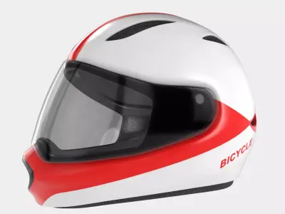 Bicycle Helmet Free low-poly 3D model