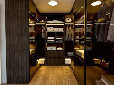 VOID BedRoom 1 3D model 3D model