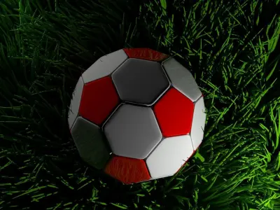 Soccer Ball Free 3D model 10