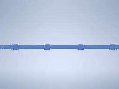 Bridge inventory structures package MIK-P 3D model