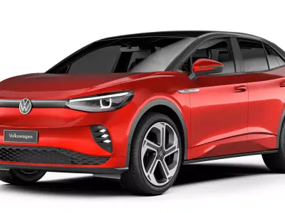 Volkswagen ID5 GTX 2022 3D model