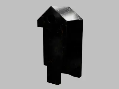 Village Lighthouse Deco 3D model