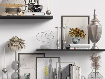 Decoration set 014 3D model