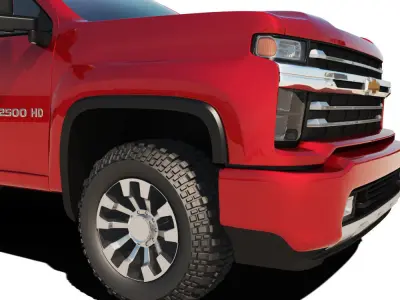 020 Chevrolet Silverado 2500 Hd 3D model