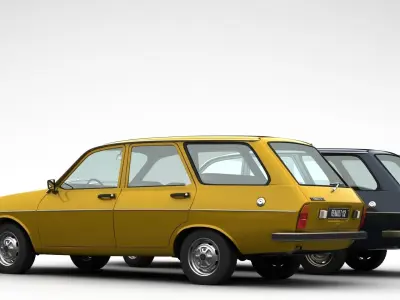 Renault 12 TSW Pack 3D model