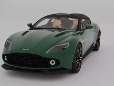 Aston Martin Vanquish Zagato Shootingbrake 3D model