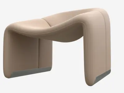 Joylove Nordic Style Chair 3D model