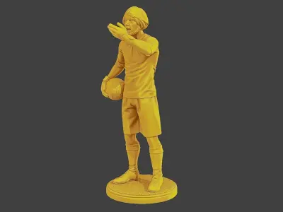 Soccer Player SP 030 3D print model