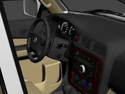 Nissan Patrol one door 3D model